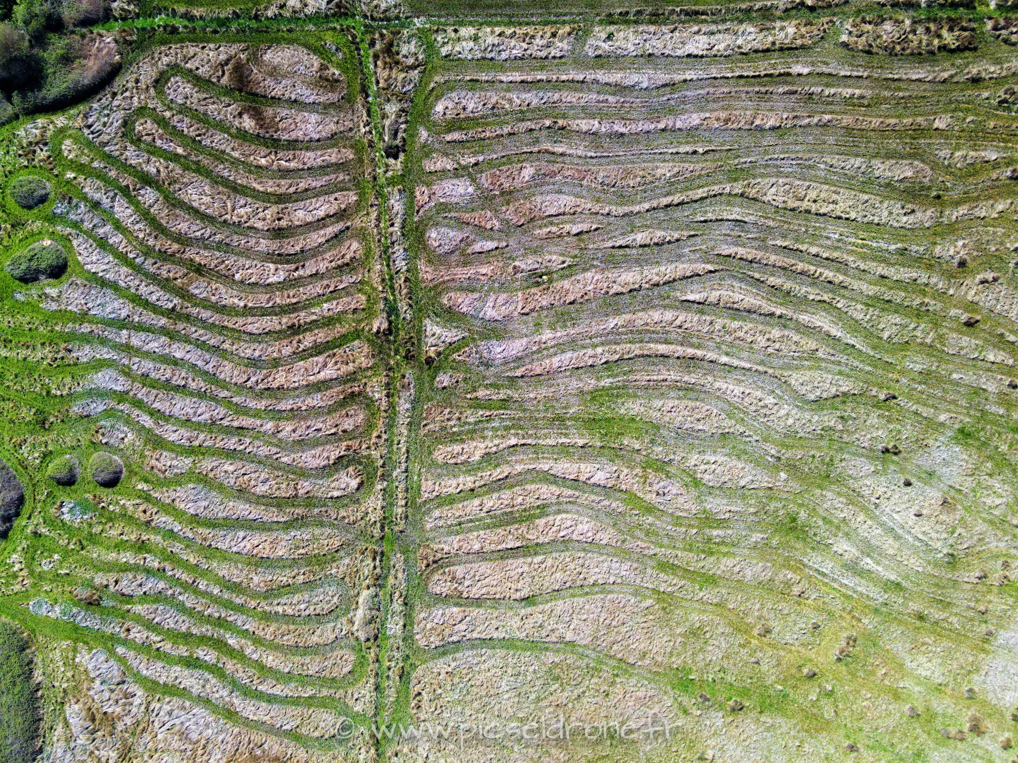 Prise de vue aérienne, photo aérienne de terrains vagues ASNELLES, télépilote drone, pilote drone, PICSEL DRONE, CAEN